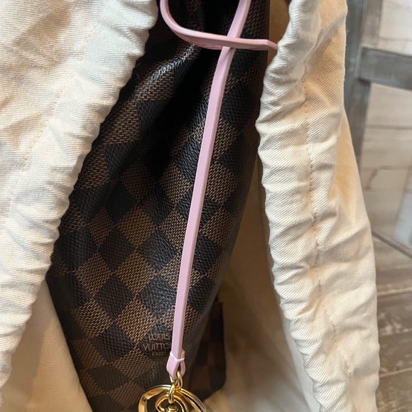 Louis Vuitton RARE Rose Ballerine Caissa Damier Ebene Hobo Graceful Set Bundle - Picture 5 of 12